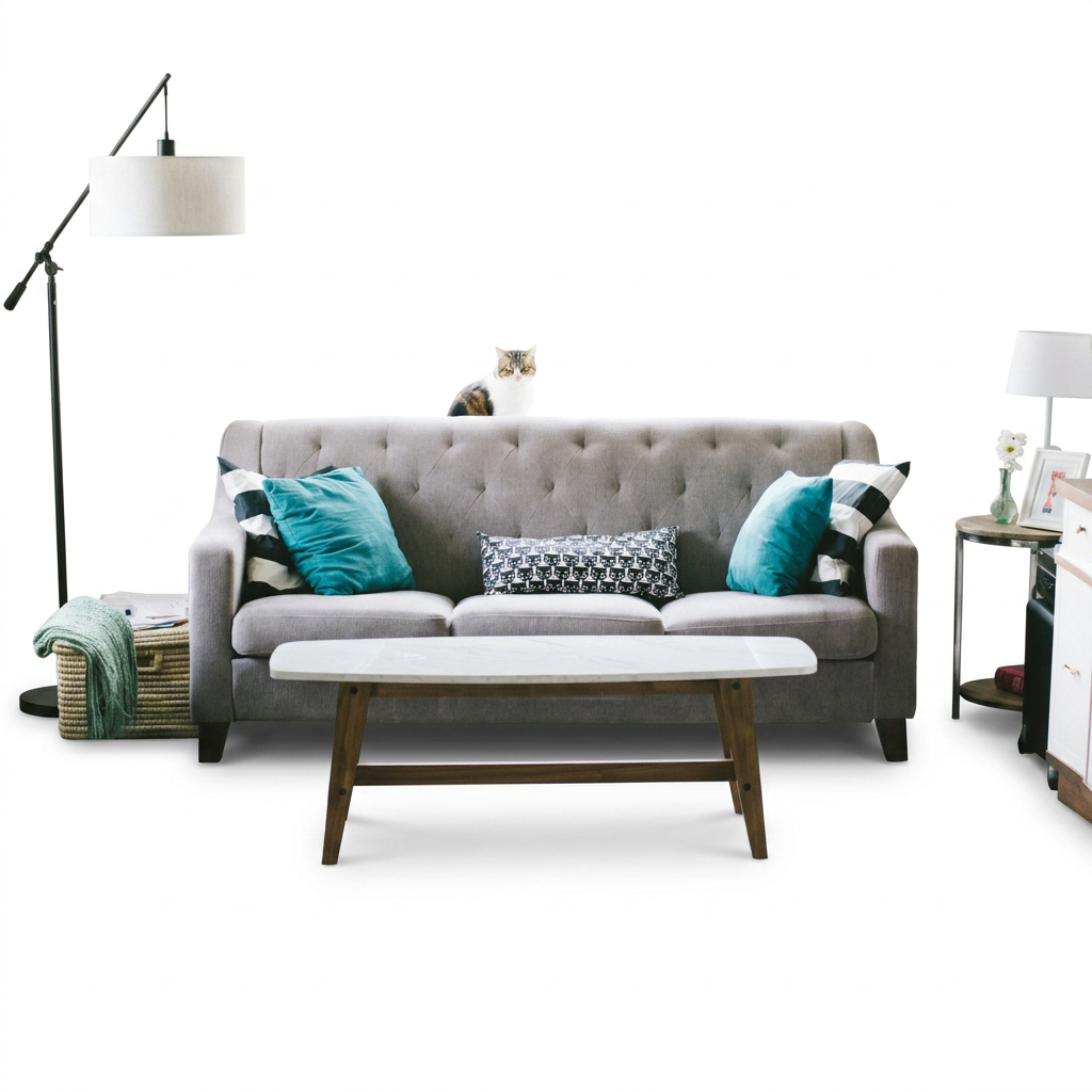 Editorial furniture and interior styling
